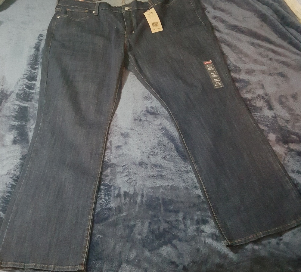 Levi's 415 Relaxed Boot Cut Dark Wash Jeans